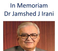 Tribute to Dr. J J Irani